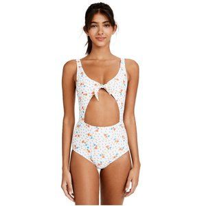 NWT $275 All Things Mochi Vicky One Piece Front Cut Out Swimsuit